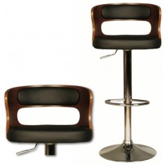 AM Lorna Bar Stool Black